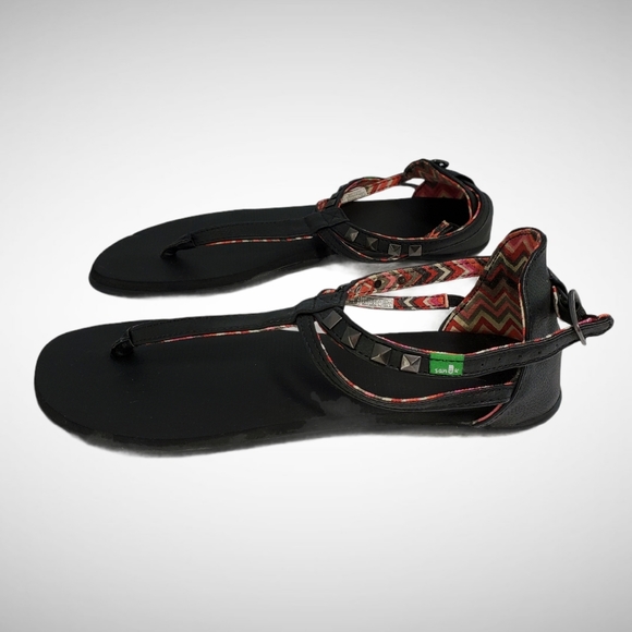 Sanuk Shoes Sanuk Gilded Tstrap Vegan Sandal Size 7